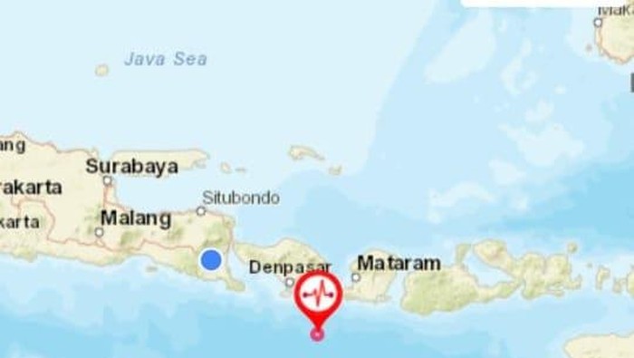gempa bali M 5,8