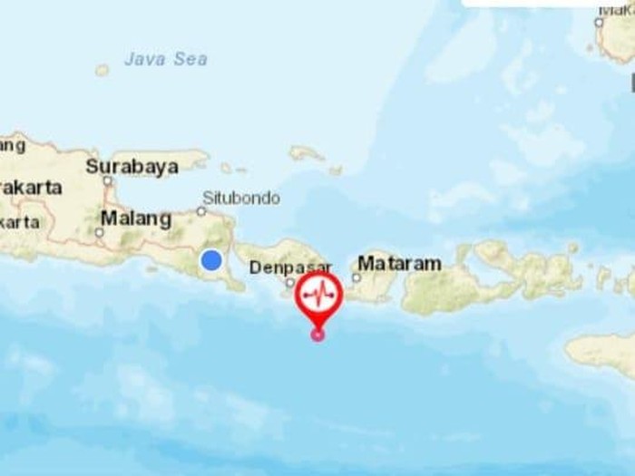 gempa bali M 5,8