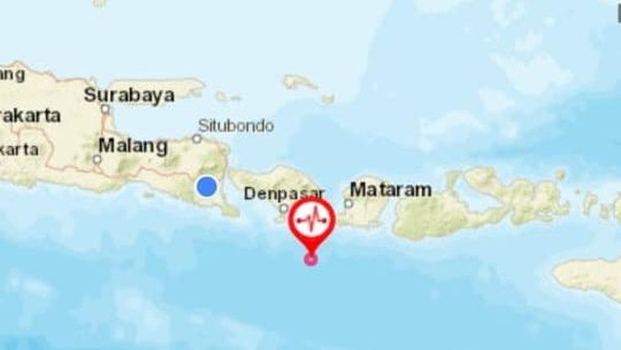 gempa bali M 5,8