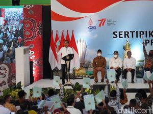 Jokowi Tak Larang Sertifikat Disekolahkan Tapi jangan Dibelikan Kendaraan
