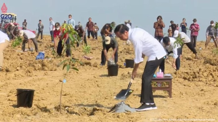Jokowi di Gresik, Jawa Timur