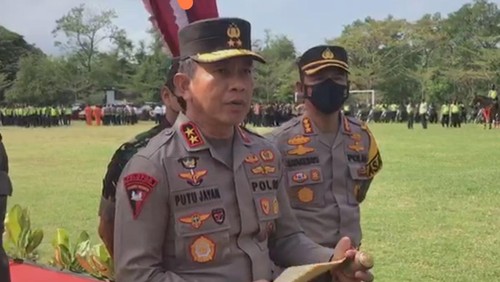 Kapolda Bali Irjen Putu Jaya Danu Putra.