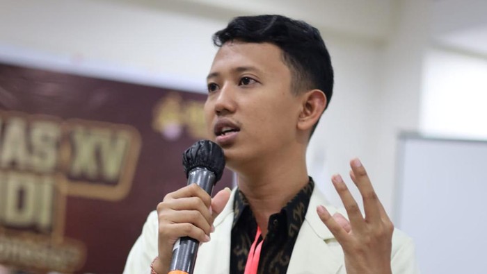 Ketua Umum KMHDI, Putu Yoga Saputera.
