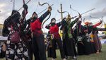 Serunya Lomba Panahan Tradisional di Palu