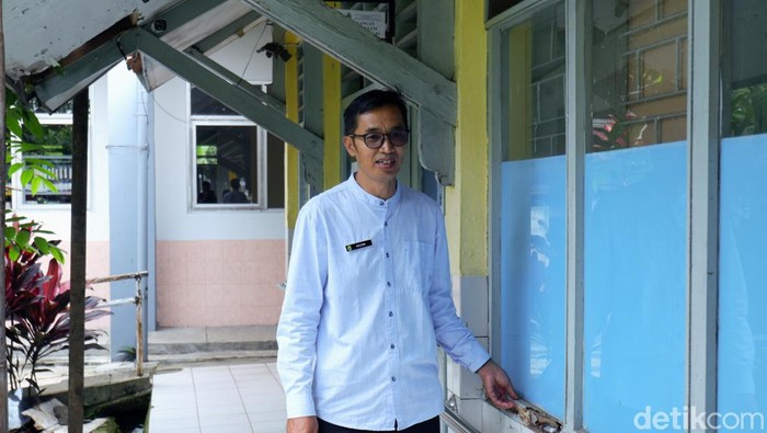 Kondisi SLBN A Kota Bandung yang memprihatinkan.
