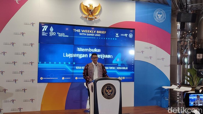Menparekraf Sandiaga Uno