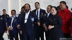Momen Pertemuan Puan Maharani dan Surya Paloh