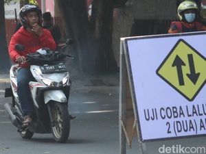 Ujicoba Rekayasa Lalin Jalan Sukabumi Bandung, Pengendara Kebingungan