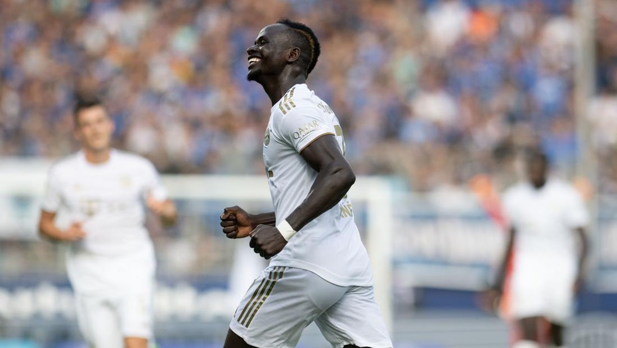 Sadio Mane gaspol di Bundesliga. (Foto: dpa/picture alliance via Getty I/picture alliance)