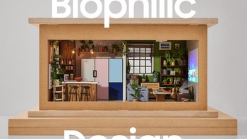 Ruang keluarga dan dapur kering bertema Biophilic dibuat dengan tangan oleh Hannah Lemon, seorang fotografer profesional yang saat ini tinggal di Selandia Baru, yang sukses mengkreasikan berbagai miniatur selama masa pandemi. Konsep ini cocok bagi mereka yang menyukai musik dan buku di lingkungan yang cerah dan nyaman. Perabotan dalam warna-warna cerah dan menonjol, seperti The Premiere, Bespoke Microwave, dan Bespoke Refrigerator 2 akan menambahkan suasana positif di dalam ruangan. Foto: Samsung