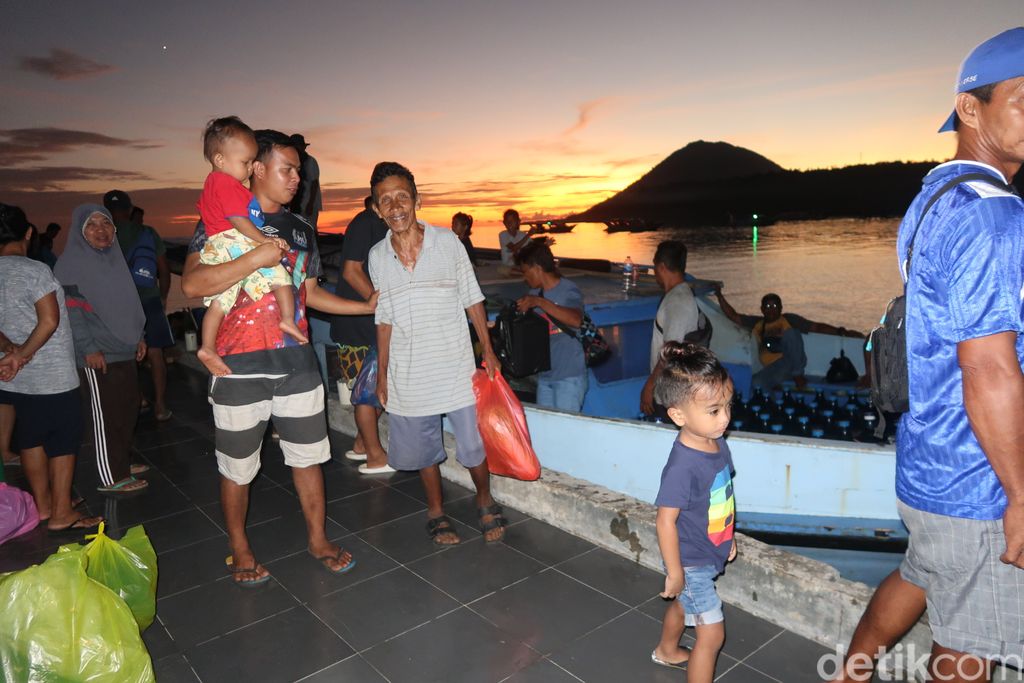 Taksi laut di Bunaken