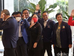 Temui Suya Paloh, Puan Tiba di DPP Partai NasDem