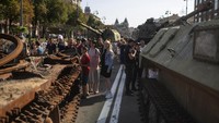 Sejak awal invasi, militer Ukraina mengklaim berhasil melumpuhkan 1.907 unit tank Rusia.