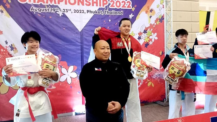 Valent Oliver Can bocah asal Karawang jadi juara 1 karate internasional