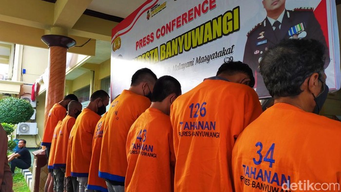 27 tersangka judi di Banyuwangi diringkus polisi