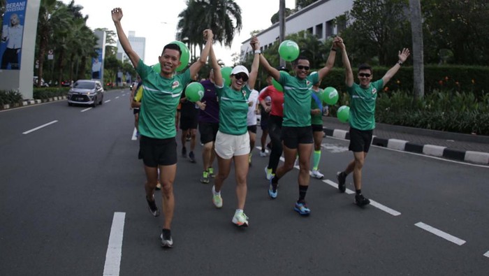 Milo gelar Fun Run 6,2 K di Senayan Park, Jakarta. Lomba ini diiikuti lebih dari 500 peserta dari 20 komunitas.