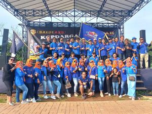 Rayakan Kemerdekaan RI, AXS Jakarta Timur Gelar Kopdar Gabungan