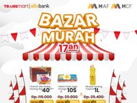 Ada Bazar Murah Di 37 Kota, Pakai Allo Bank Dapat Diskon & Cashback