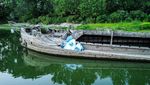 Nih Kapal Tongkang Tahun 1943 yang Muncul Lagi di Sungai Po Italia