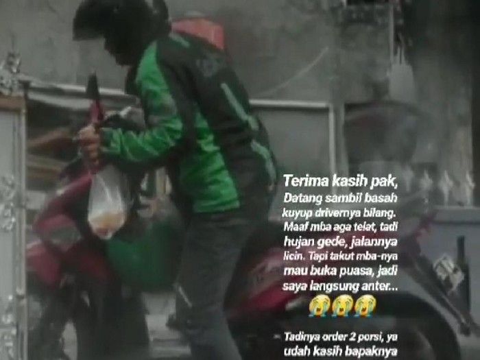 Bikin Adem! Ini 5 Kisah Menyentuh Kebaikan Sopir Ojol pada Pelanggan