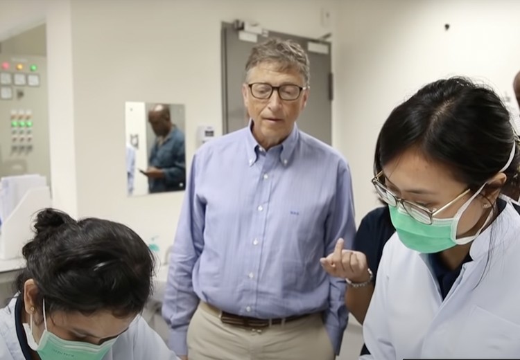 Bill Gates di Yogyakarta