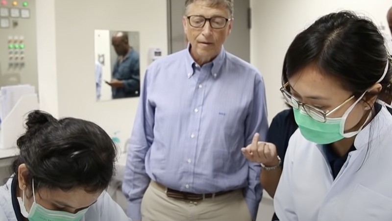 Bill Gates di Yogyakarta