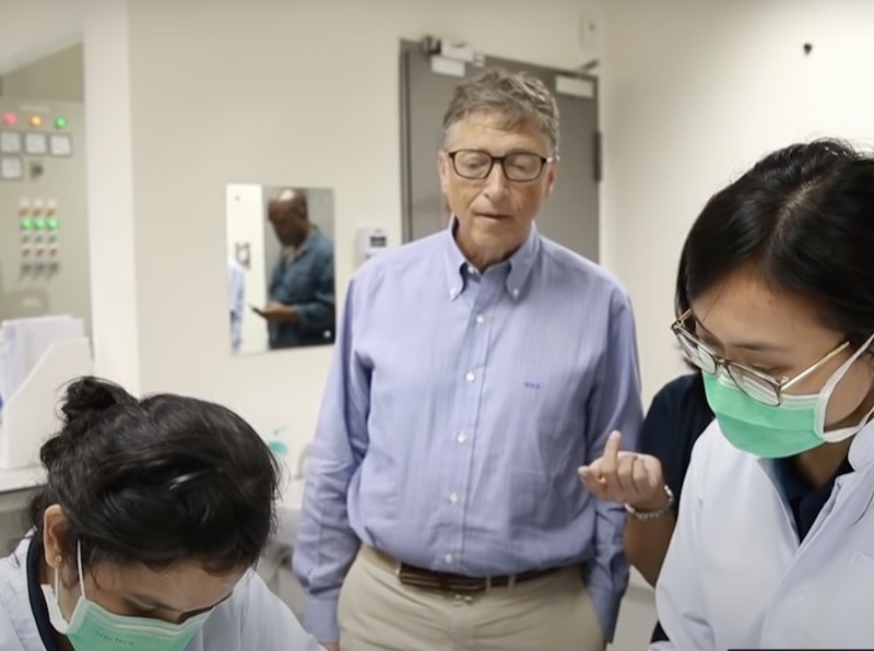 Bill Gates di Yogyakarta