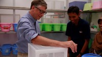 Bill Gates di Yogyakarta