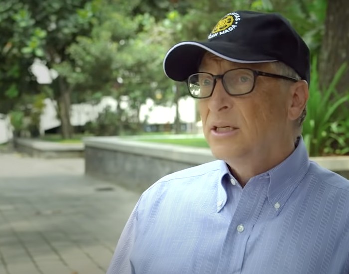 Bill Gates di Yogyakarta