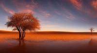 Foto Pemandangan AI