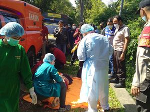 Geger Mayat Wanita Ditemukan Duduk di Pinggir Jalan Denpasar-Gilimanuk