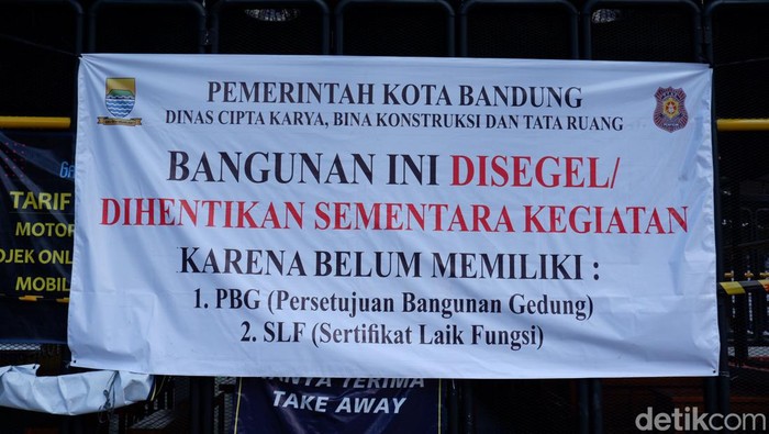 Gerai Mie Gacoan di Bandung Disegel