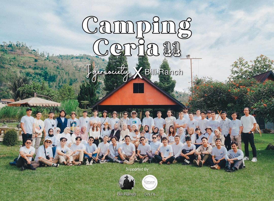 Camping ceria, salah satu kegiatan dari Komunitas Igersociety.