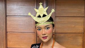 6 Pesona Marion Jola Kenakan Baju Adat Rote yang Banjir Pujian Netizen