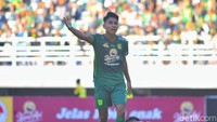 Ekspresi Marselino Ferdinan saat mempertanyakan sesuatu/Foto: Deny Prastyo Utomo/detikJatim