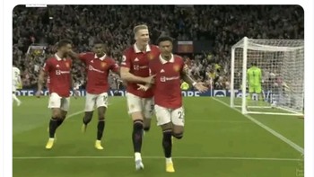 Tim ini rasanya bermain lebih baik tanpa Ronaldo dan Maguire. Foto: Twitter