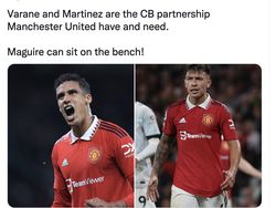 Meme Harry Maguire Cocok Banget di Bangku Cadangan