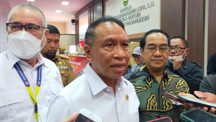 Menpora Zainuddin Amali di Kampus Unhas