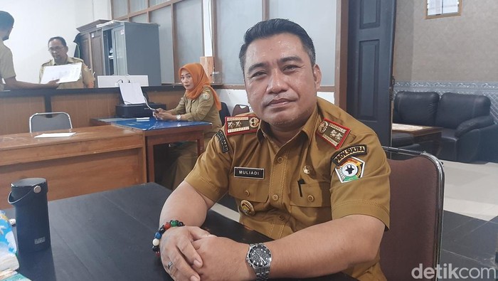 Kepala Biro Administrasi Pemprov Sultra, Muliadi saat ditemui wartawan, Selasa (23/8/2022).
