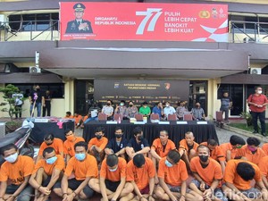 Polrestabes Medan Tangkap 101 Tersangka Pencurian dalam 2 Pekan