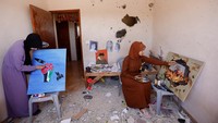 Duniana Al-Amour adalah seniman yang tewas dalam pertempuran Israel-Gaza awal bulan lalu.