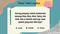 Nama apa kira-kira yang akan diberikan oleh si penyanyi tersebut?