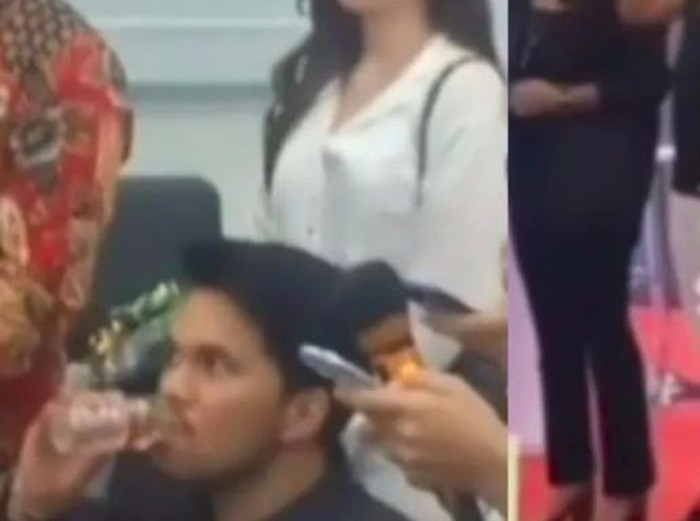 Atta Halilintar dan Thariq Halilintar menjadi sorotan saat minum jongkok.