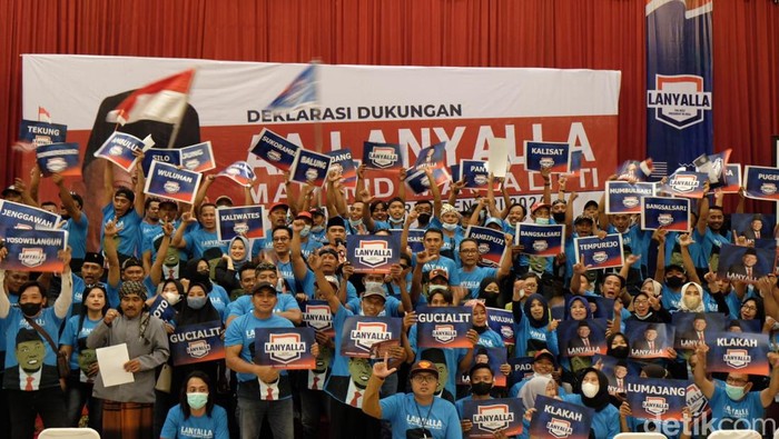 Deklarasi dukungan warga Jember untuk LaNyalla Mattalitti maju sebagai Capres 2024