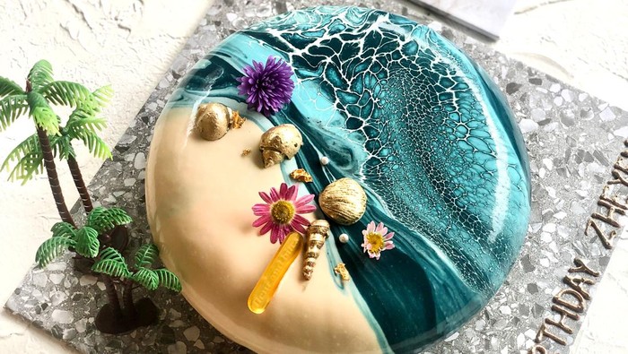 Entremet cake cantik Fleur and Bites