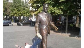 Diseret. Foto: Funnystatuee via Boredpanda