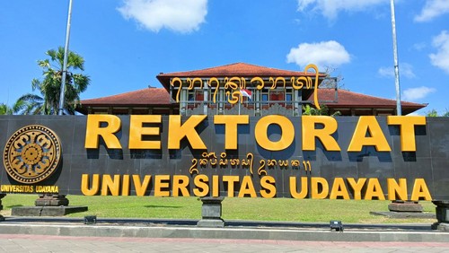 Gedung Rektorat Universitas Udayana, di Jimbaran, Badung, Bali