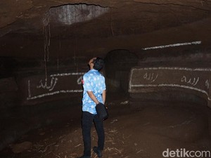 Pria Mojokerto Bangun Gua untuk Meditasi, Jamin Aman Meski Tanpa Penyangga