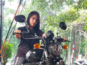 Viral Icha BigBike Minta Moge Mengaspal di Tol, Polisi: Aturannya Tak Boleh