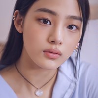 Minji NewJeans mencuri perhatian dengan visual yang aesthetic. Tak sedikit penggemar yang menyebutnya mirip dengan V BTS. Foto: Instagram